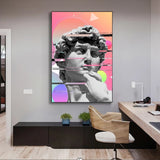 Tableau Sculpture <Br> David Pop Art
