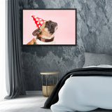 Chien Habillé pour la Fête