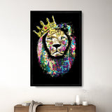 Tableau Street Art Tag Lion