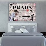 Tableau Prada Marfa pop art