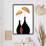 Tableau Minimaliste Fleur Scandinave