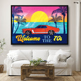 tableau home deco vintage