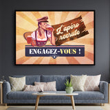 affiche Pub Vintage