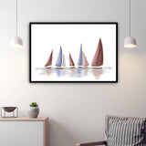Tableau Bateau Minimaliste