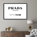 Tableau Deco Minimaliste Prada