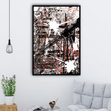Toile Peinture Style Industriel