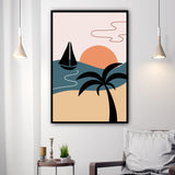 Tableau Mer Minimalisme