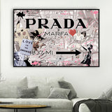 Prada Marfa tableau