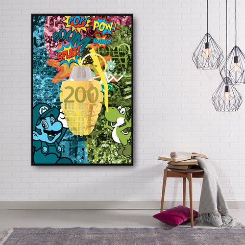 Tableau Grenade 200 Euros