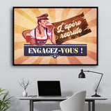 Tableau Vintage pub