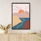 Tableau toile Peinture Minimaliste