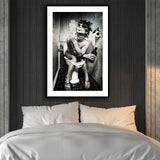 Tableau femme Vintage Pas Cher