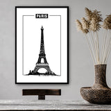 Tableau Minimaliste Paris