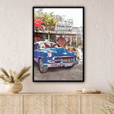 tableau vintage voiture americaine