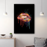 Tableau Levre pop art