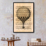tableau vintage abstrait