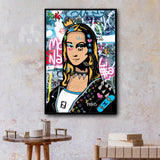 Tableau Joconde pop art