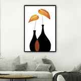 Tableau Impression Minimaliste Fleur Scandinave