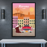petit Tableau Retro Vintage
