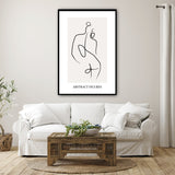 Tableau toile Art Minimaliste Abstraction
