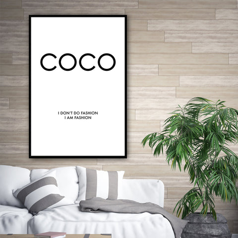 Tableau Minimaliste COCO