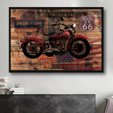 Tableau Vintage moto