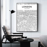 Tableau Londres Noir et Blanc