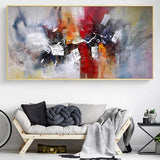 tableau peinture abstrait contemporain