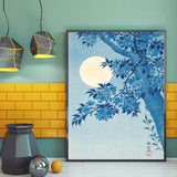 Tableau Cerisier Japonais Bleu