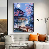 tableau japonais peinture
