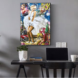 tableau marilyn monroe pop art