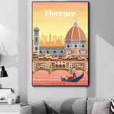 tableau signé florence
