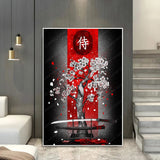 Toile Japonais Cerisier