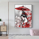 Toile Japonais Femme