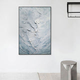 tableau blanc abstrait