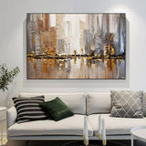 Tableau Acrylique Abstrait