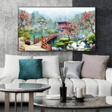 Toile Jardin Japonais