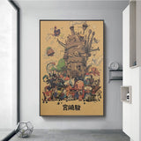 Tableau Art animé Japonais