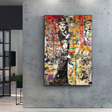 tableau charlie chaplin ikea