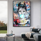 tableau audrey hepburn ikea
