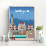 Affiche budapest