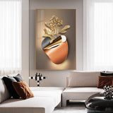 tableau abstrait automne