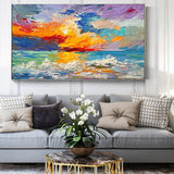tableaux paysages abstraits