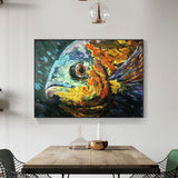 Tableau Poisson Abstrait