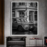 tableau deco moderne noir et blanc