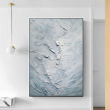 Tableau Abstrait Blanc