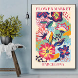 Tableau Fleurs Abstraites