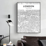 Tableau map londres