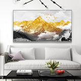 grand tableau abstrait moderne