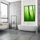 Tableau bambou vert